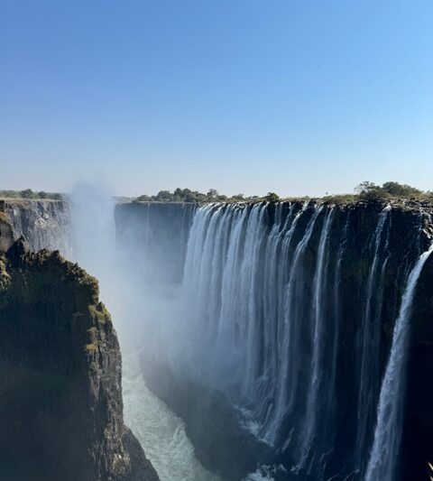 Conquering Breast Cancer Sue Collins Zambia Victoria Falls 