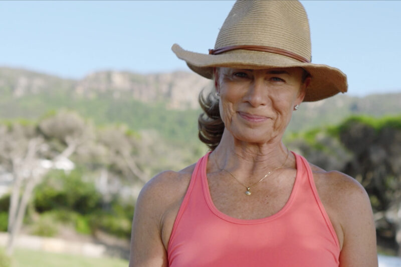 Deborah Hutton Conquering Skin Cancer Hat Beach 